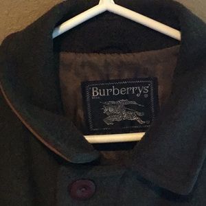 Burberry Mens Barn Wool Coat